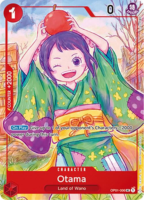 Otama (OP01-006_p1) Alt Art One Piece card
