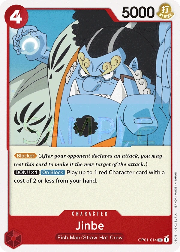 Jinbe (OP01-014) One Piece card