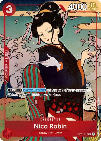 Nico Robin (OP01-017) One Piece card