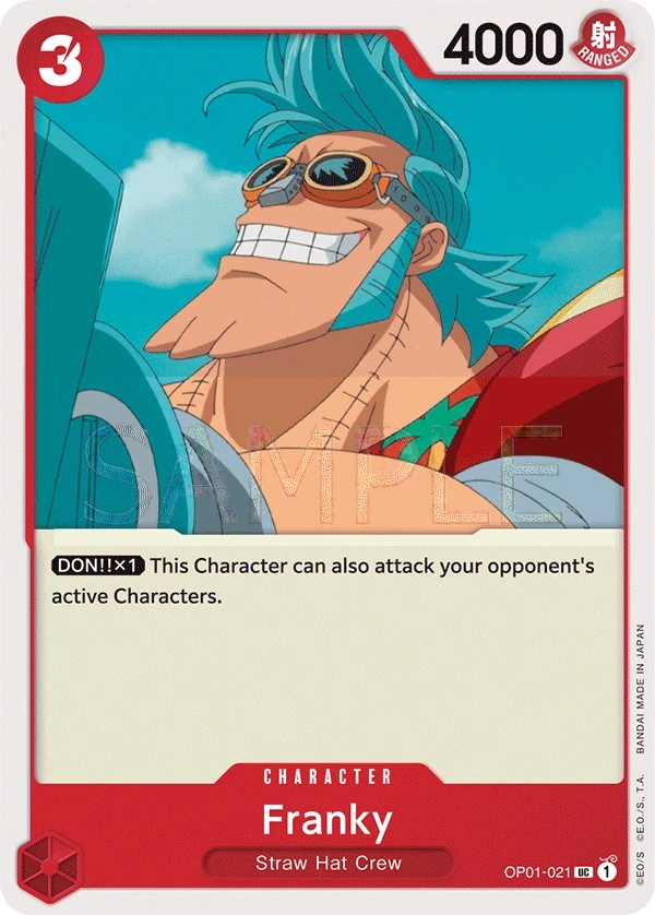 Franky (OP01-021) One Piece card