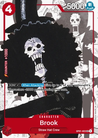 Brook (OP01-022) One Piece card