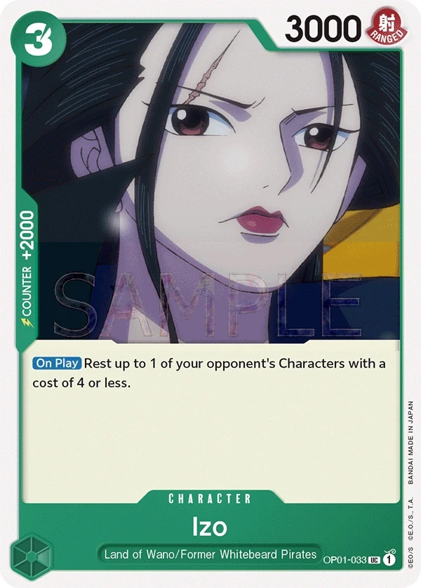 Izo (OP01-033) One Piece card