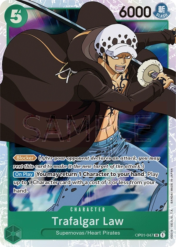 Trafalgar Law (OP01-047) One Piece card