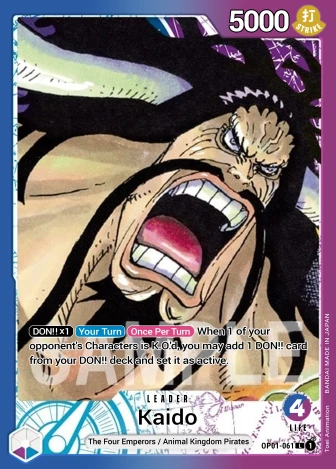 Kaido (OP01-061) One Piece card