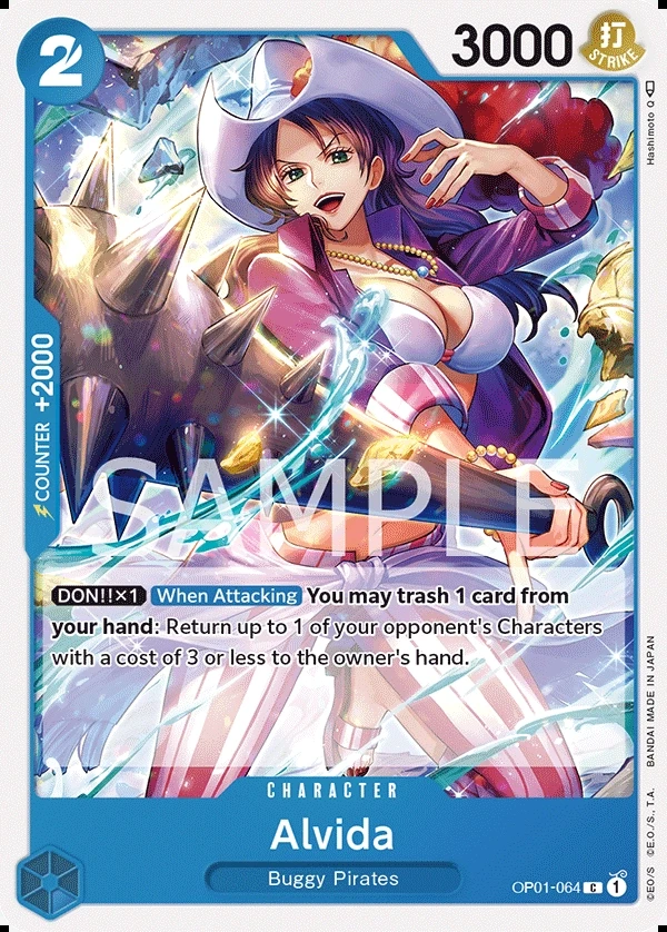 Alvida (OP01-064) One Piece card
