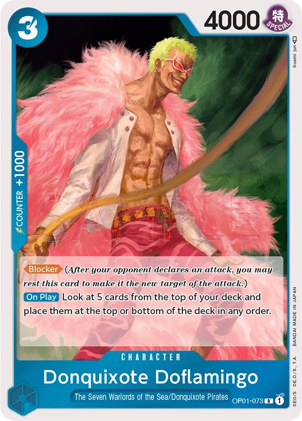 Donquixote Doflamingo (OP01-073) One Piece card