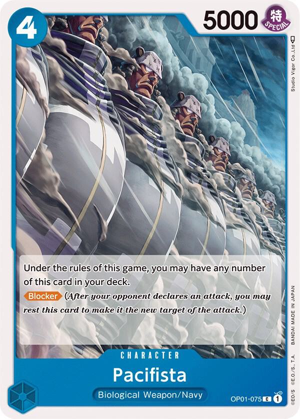 Pacifista (OP01-075) One Piece card