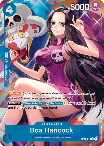 Boa Hancock (OP01-078) One Piece card