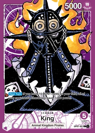King (OP01-091) One Piece card