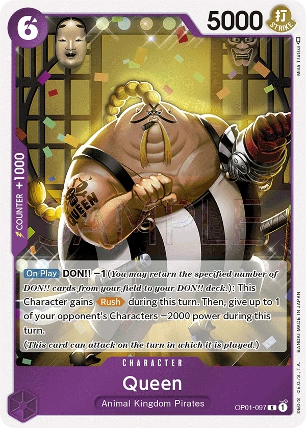 Queen (OP01-097) One Piece card