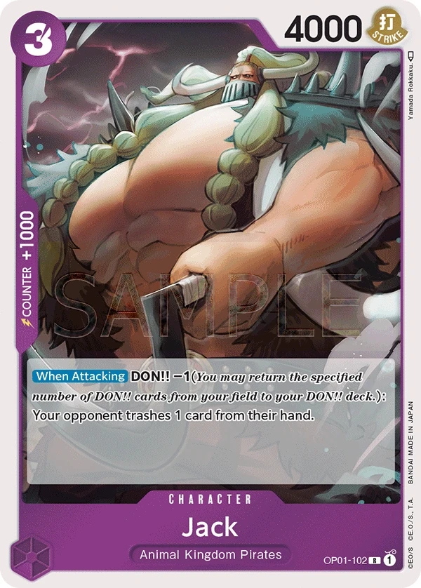 Jack (OP01-102) One Piece card