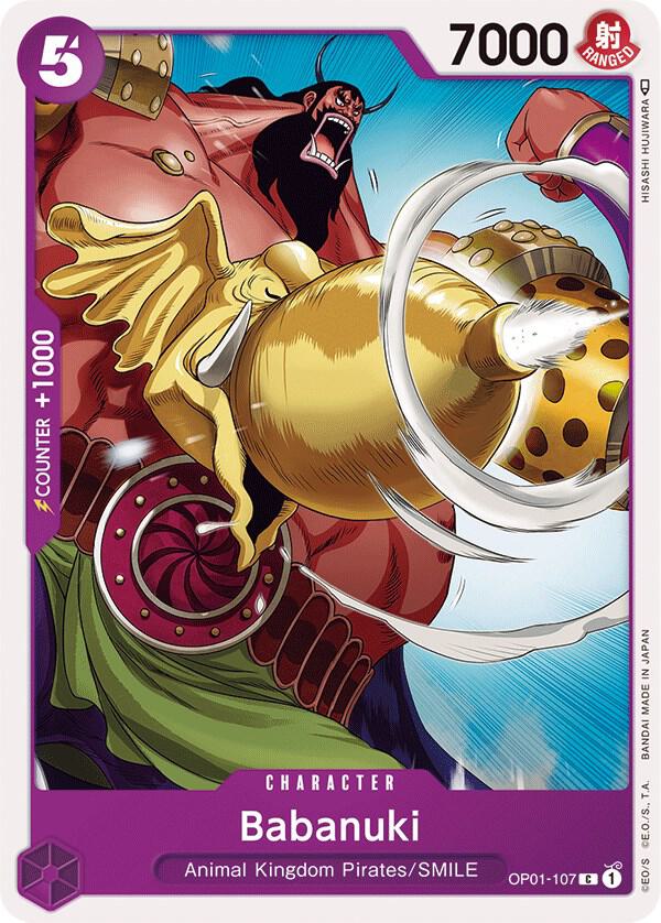 Babanuki (OP01-107) One Piece card
