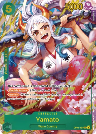 Yamato (OP01-121) One Piece card