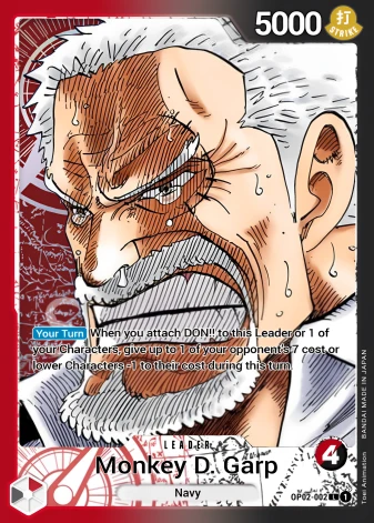 Monkey.D.Garp (OP02-002) One Piece card