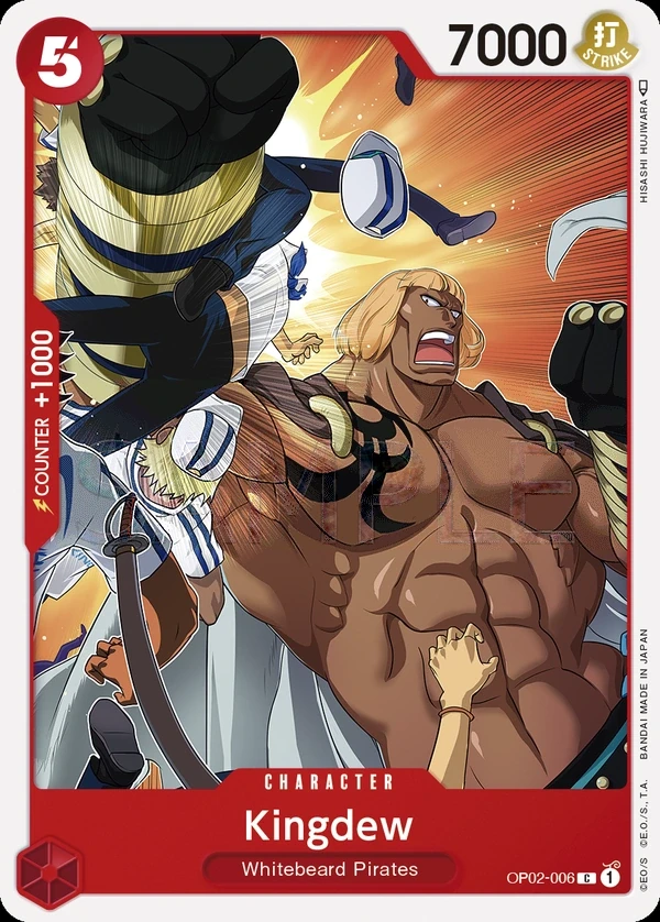 Kingdew (OP02-006) One Piece card