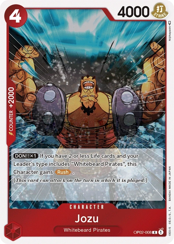 Jozu (OP02-008) One Piece card