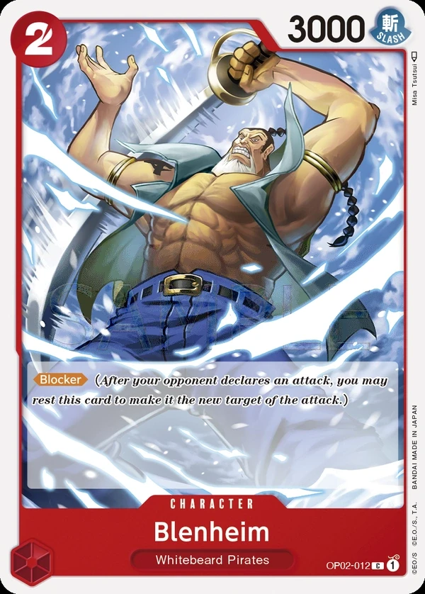 Blenheim (OP02-012) One Piece card