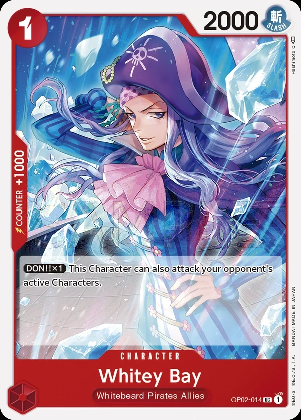 Whitey Bay (OP02-014) One Piece card