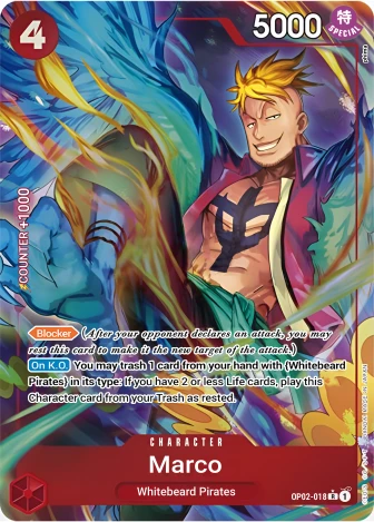 Marco (OP02-018) One Piece card