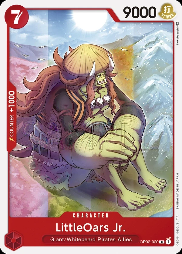 LittleOars Jr. (OP02-020) One Piece card