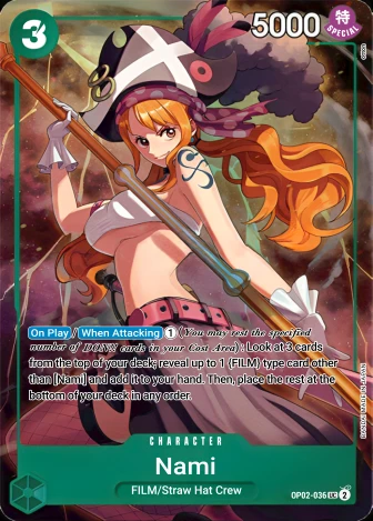 Nami (OP02-036) One Piece card