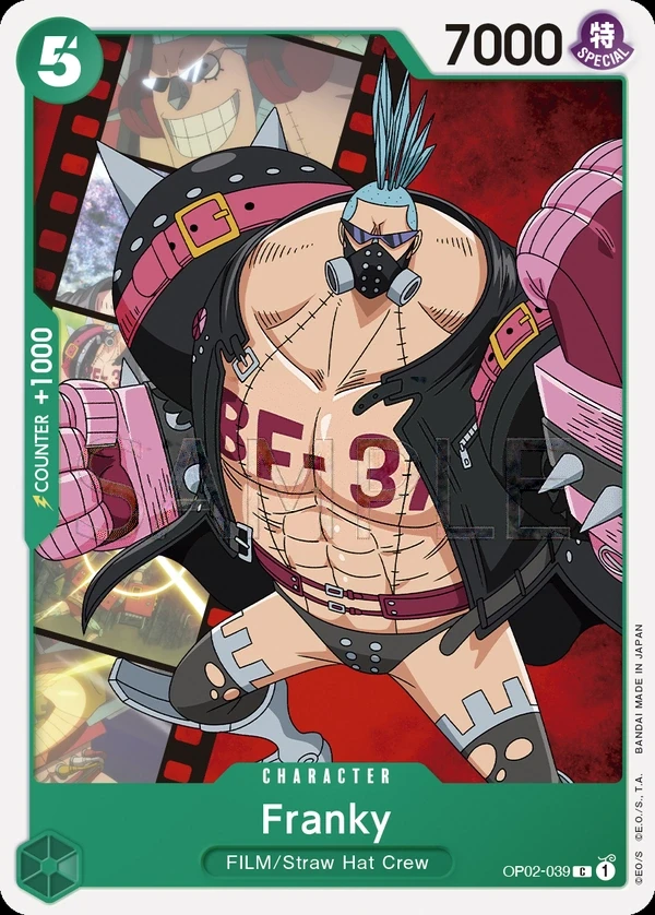 Franky (OP02-039) One Piece card