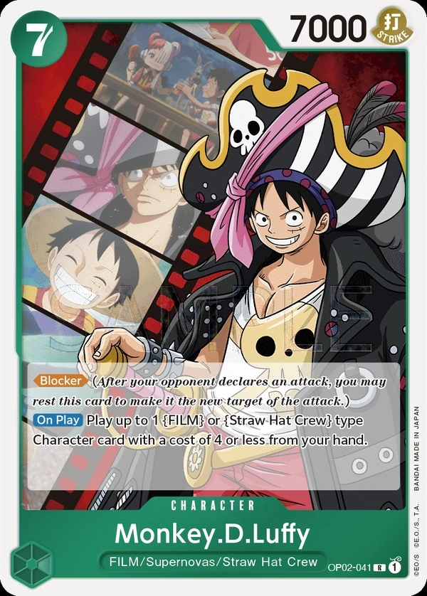 Monkey.D.Luffy (OP02-041) One Piece card