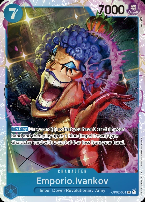 Emporio.Ivankov (OP02-051) One Piece card