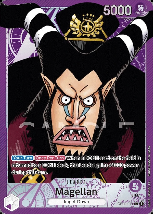 Magellan (OP02-071_p1) Alt Art One Piece card