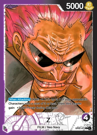 Zephyr (OP02-072) One Piece card
