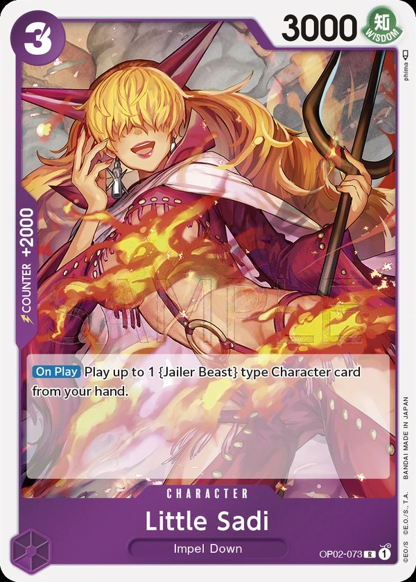 Little Sadi (OP02-073) One Piece card