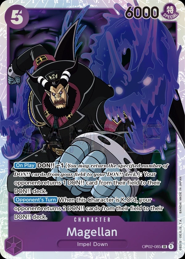 Magellan (OP02-085) One Piece card
