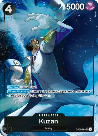 Kuzan (OP02-096) One Piece card