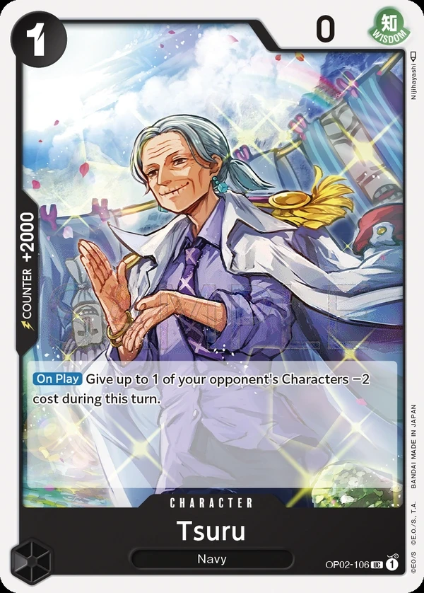 Tsuru (OP02-106) One Piece card