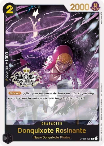 Donquixote Rosinante (OP02-108) One Piece card