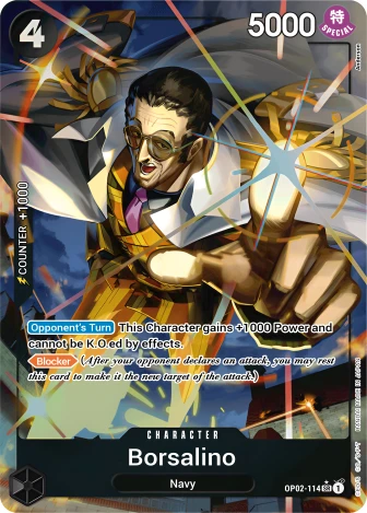 Borsalino (OP02-114) One Piece card