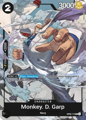 Monkey.D.Garp (OP02-115) One Piece card