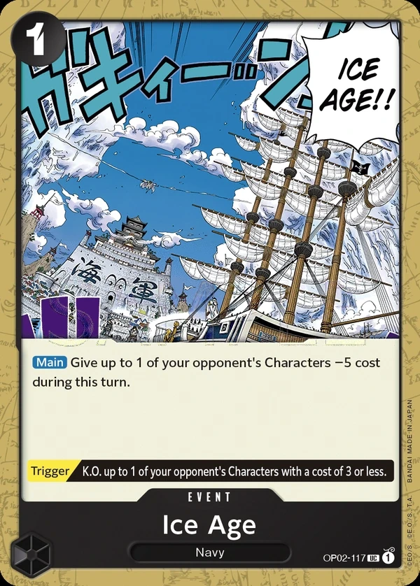 Ice Age (OP02-117) One Piece card