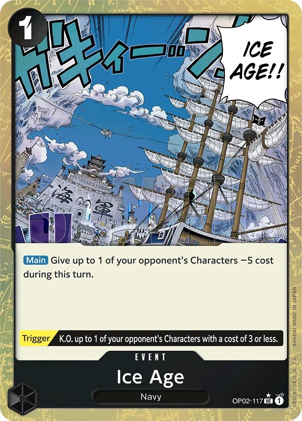 Ice Age (OP02-117_p6) Alt Art One Piece card