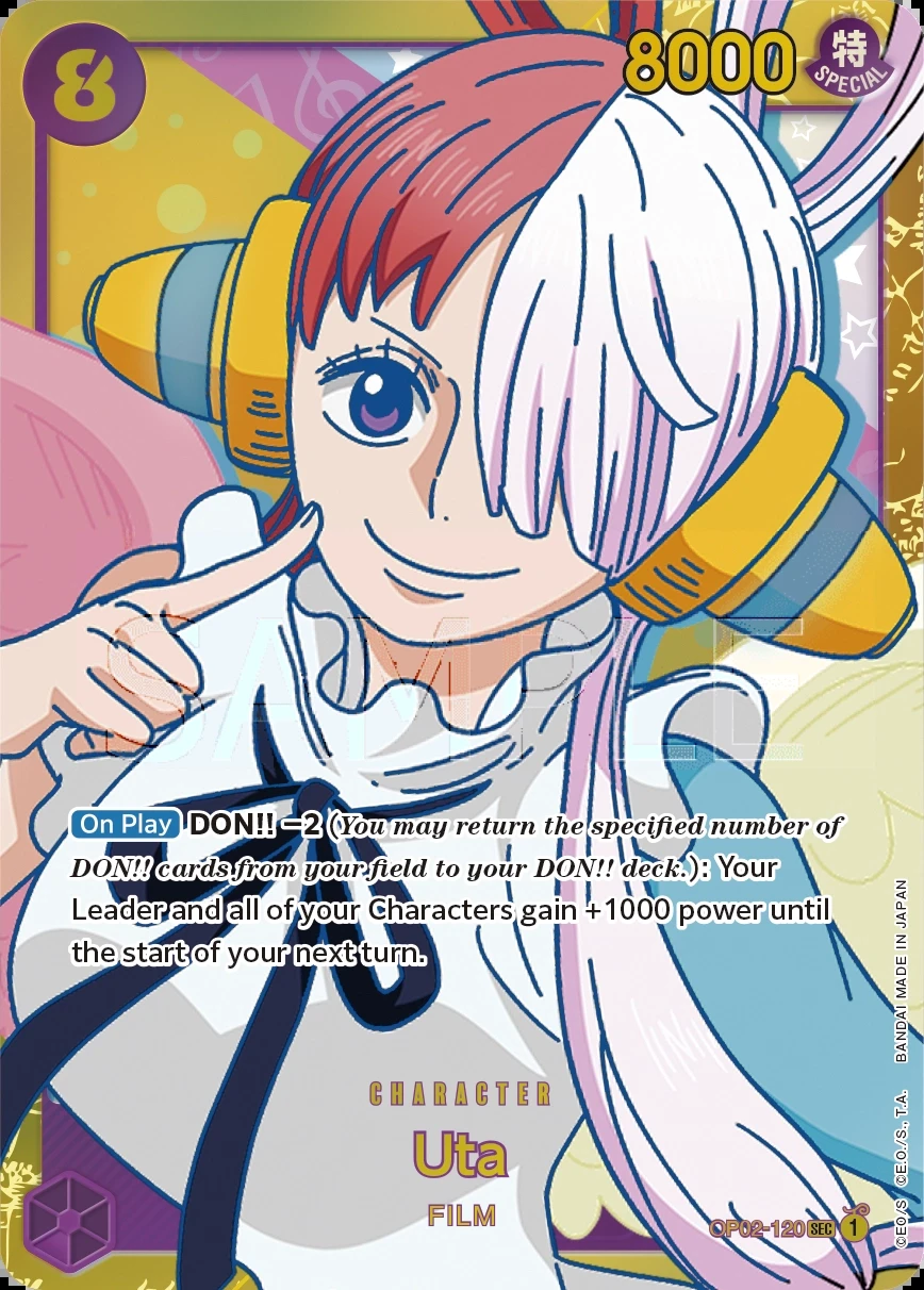 Uta (OP02-120) One Piece card