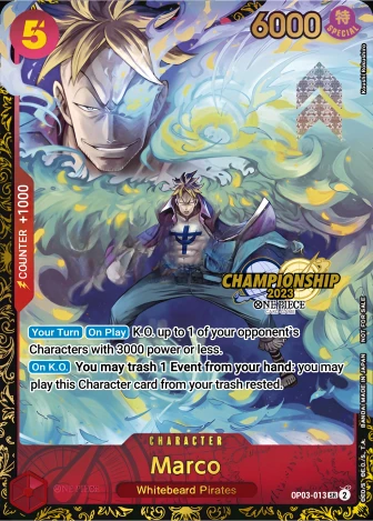 Marco (OP03-013) One Piece card