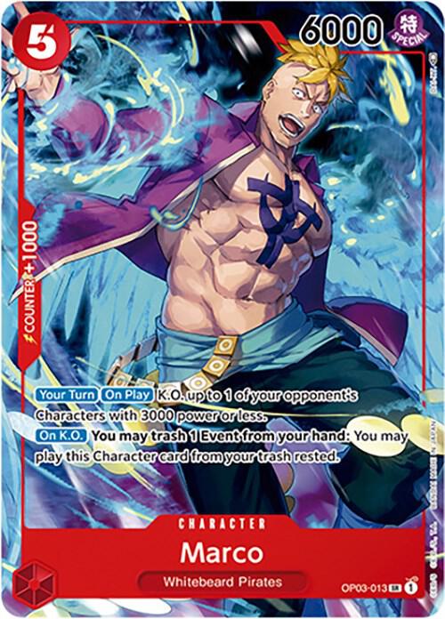 Marco (OP03-013_p2) Alt Art One Piece card