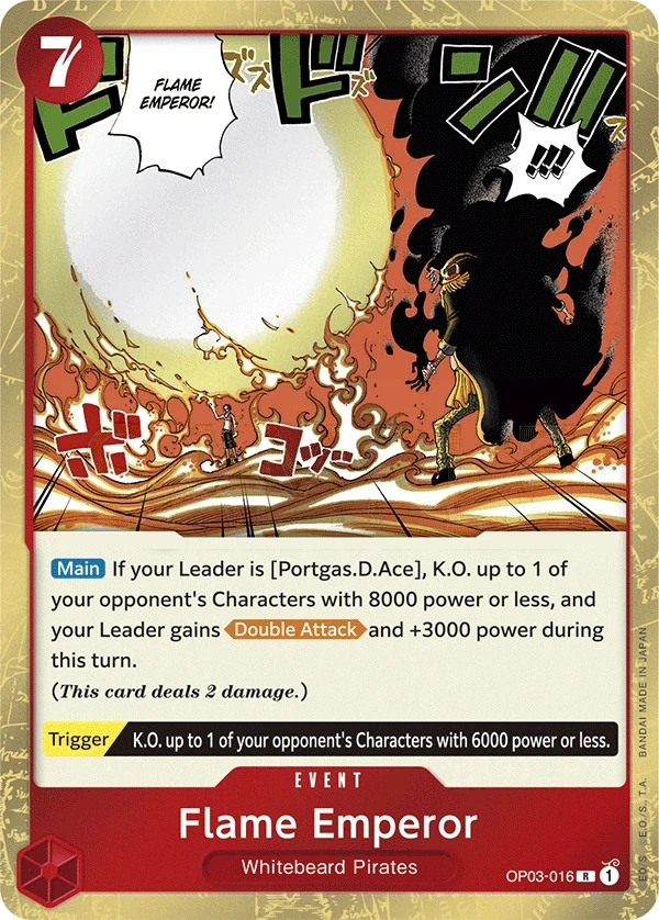 Flame Emperor (OP03-016) One Piece card