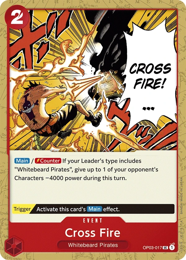 Cross Fire (OP03-017) One Piece card