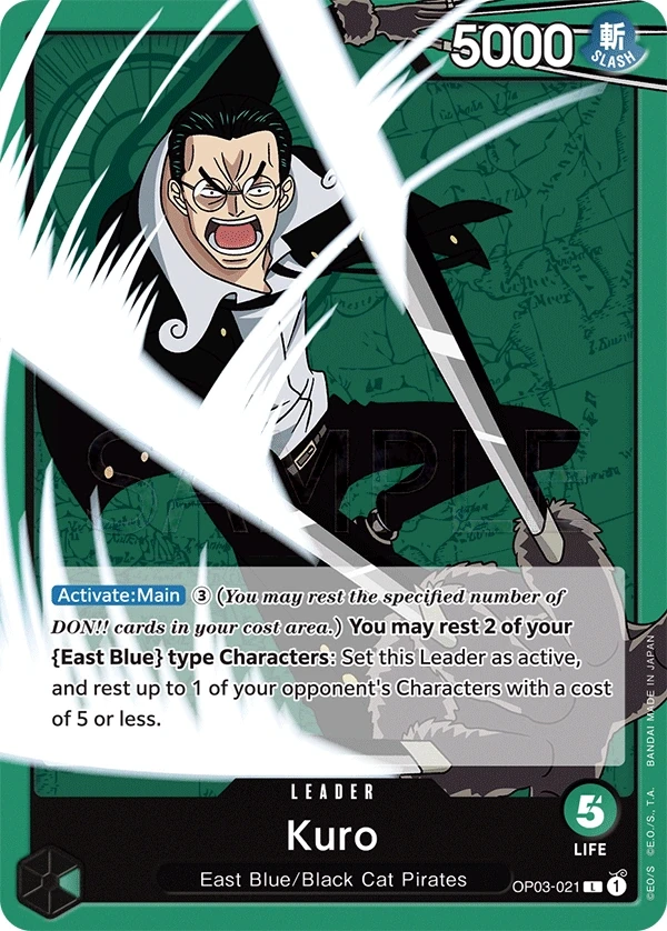 Kuro (OP03-021) One Piece card