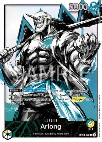 Arlong (OP03-022) One Piece card