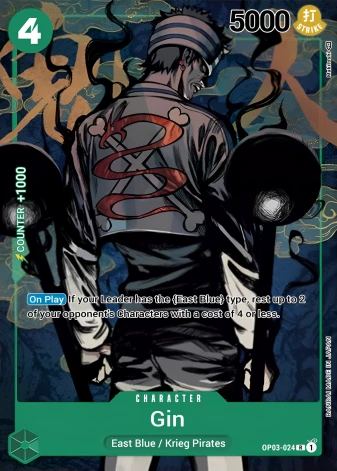 Gin (OP03-024) One Piece card