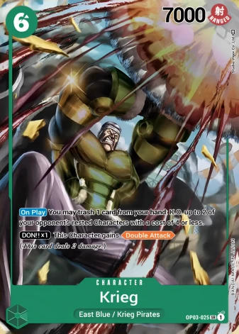 Krieg (OP03-025) One Piece card