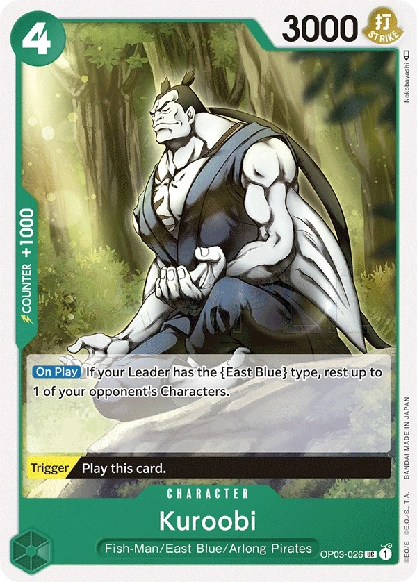 Kuroobi (OP03-026) One Piece card
