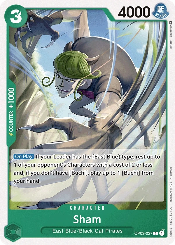 Sham (OP03-027) One Piece card